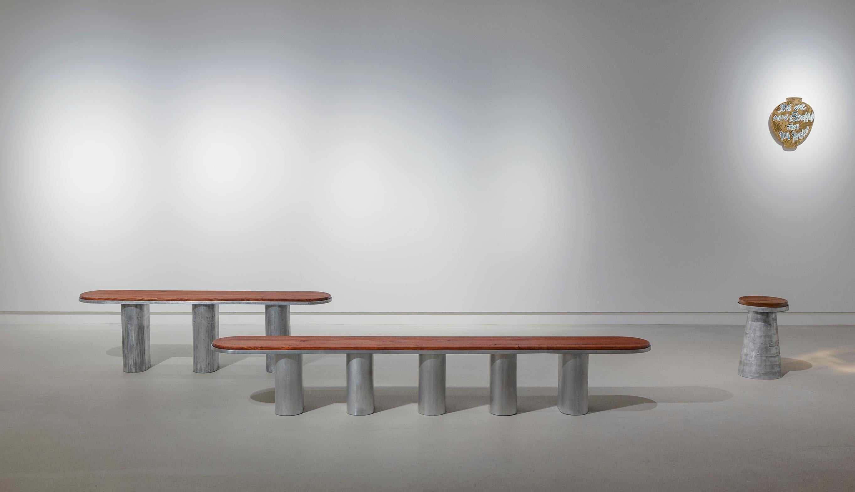 Contemporary Bench by Jeonghwa Seo 'Back' For Sale