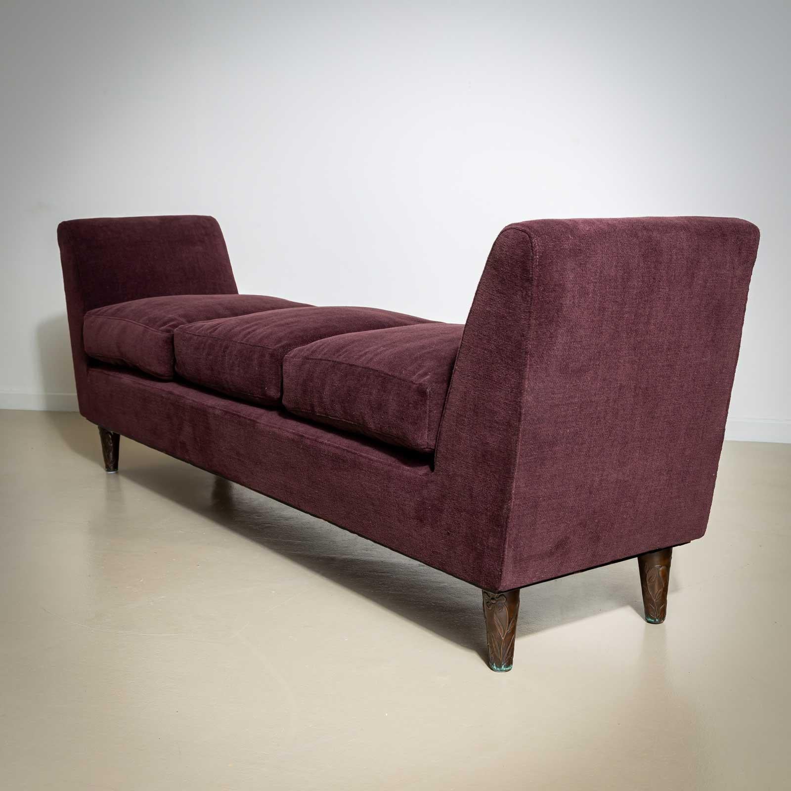 Bench by Osvaldo Borsani, Italy 1950s 6