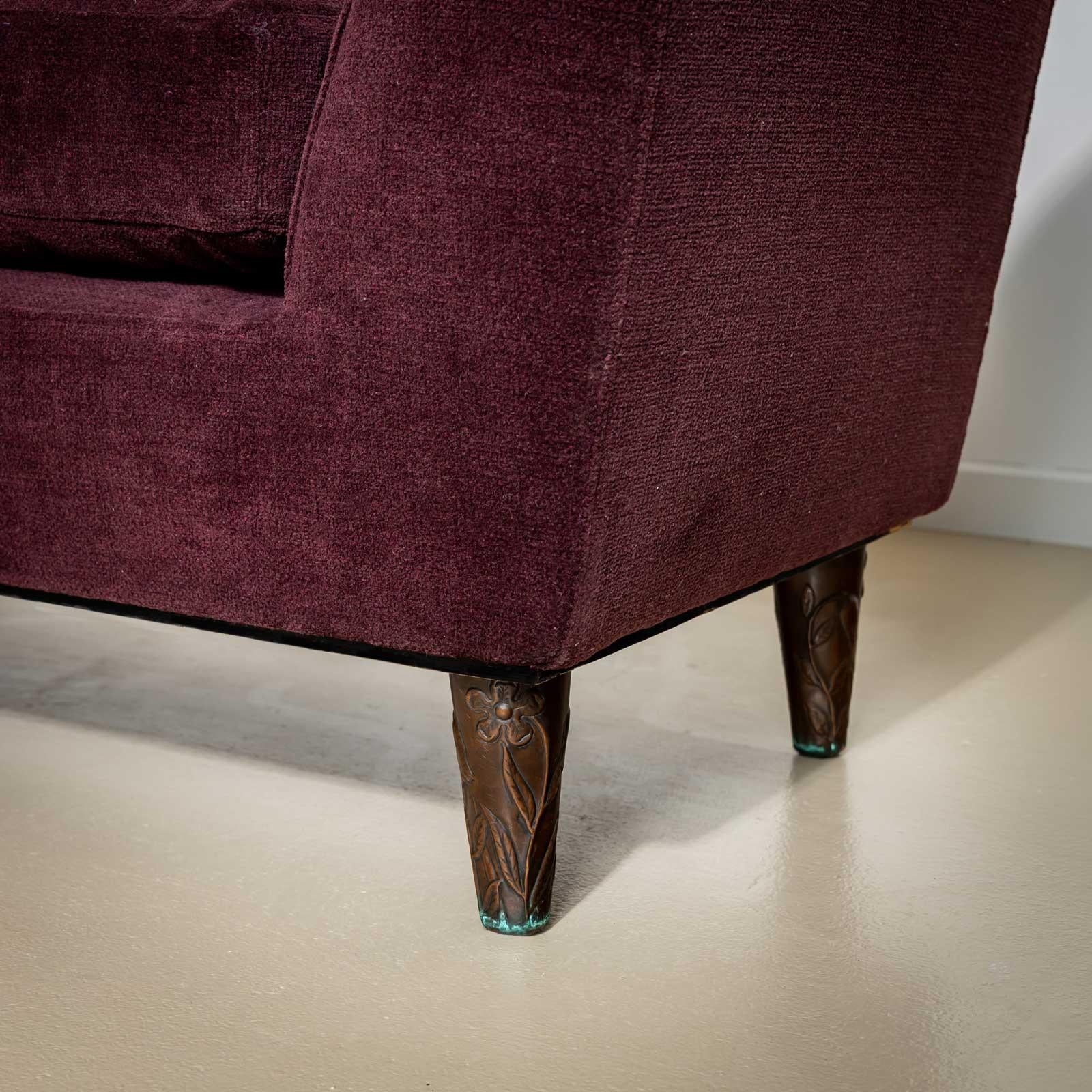 Bench by Osvaldo Borsani, Italy 1950s In Good Condition In New York, NY