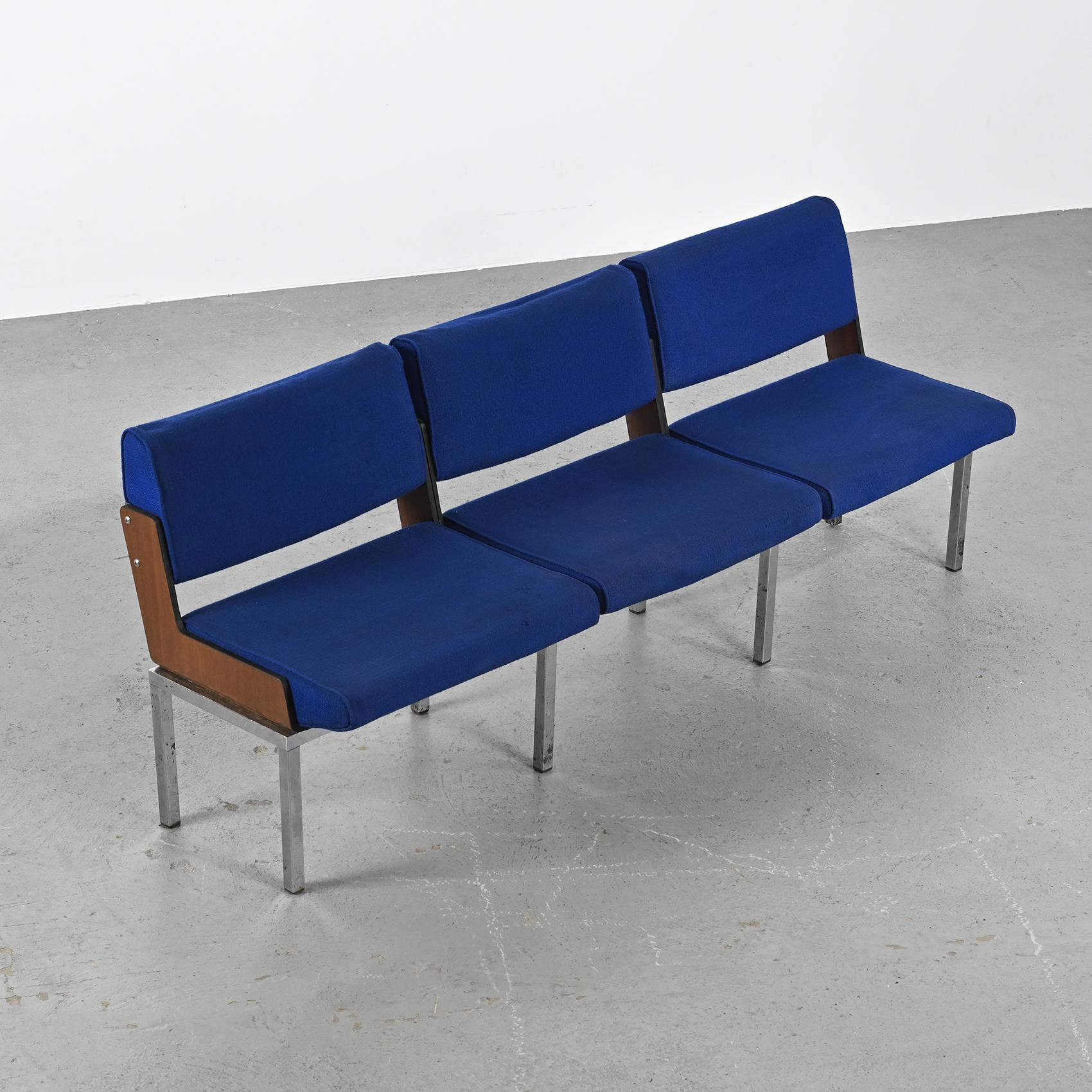 Métal Banc de Roger Tallon, Flambo circa 1966 en vente