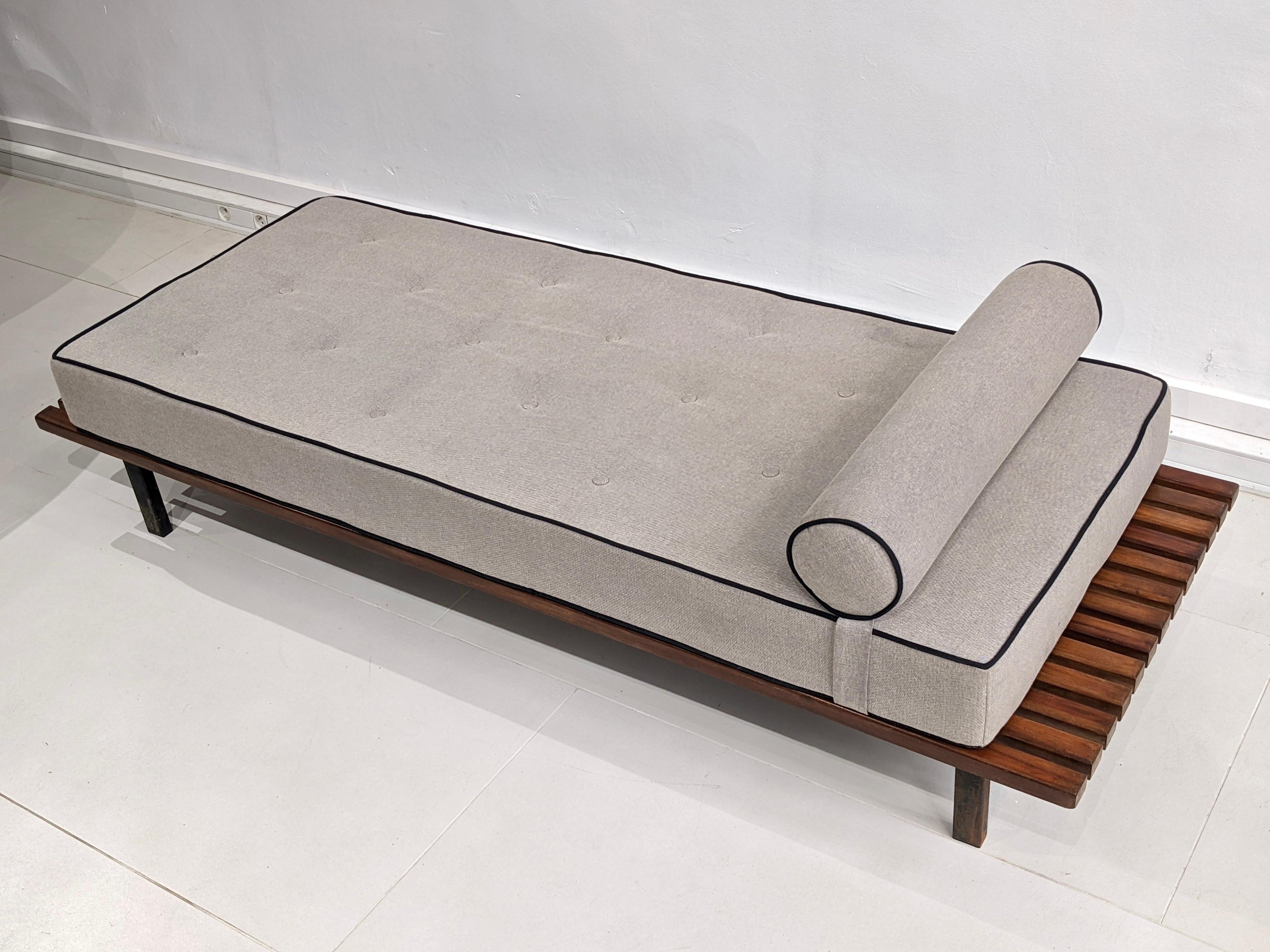 Mid-Century Modern Bench Cansado Bed 13 Slats by Charlotte Perriand