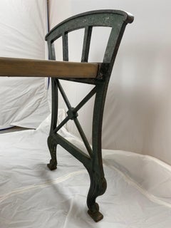 Bench, Cast Iron, 1920s Näfveqvarns Bruk