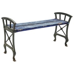 Bench, Cast Iron, 1920s Näfveqvarns Bruk