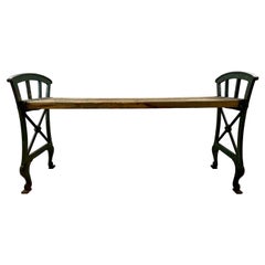 Bench, Cast Iron, 1920s Näfveqvarns Bruk