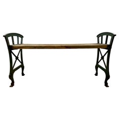 Bench, Cast Iron, 1920s Näfveqvarns Bruk