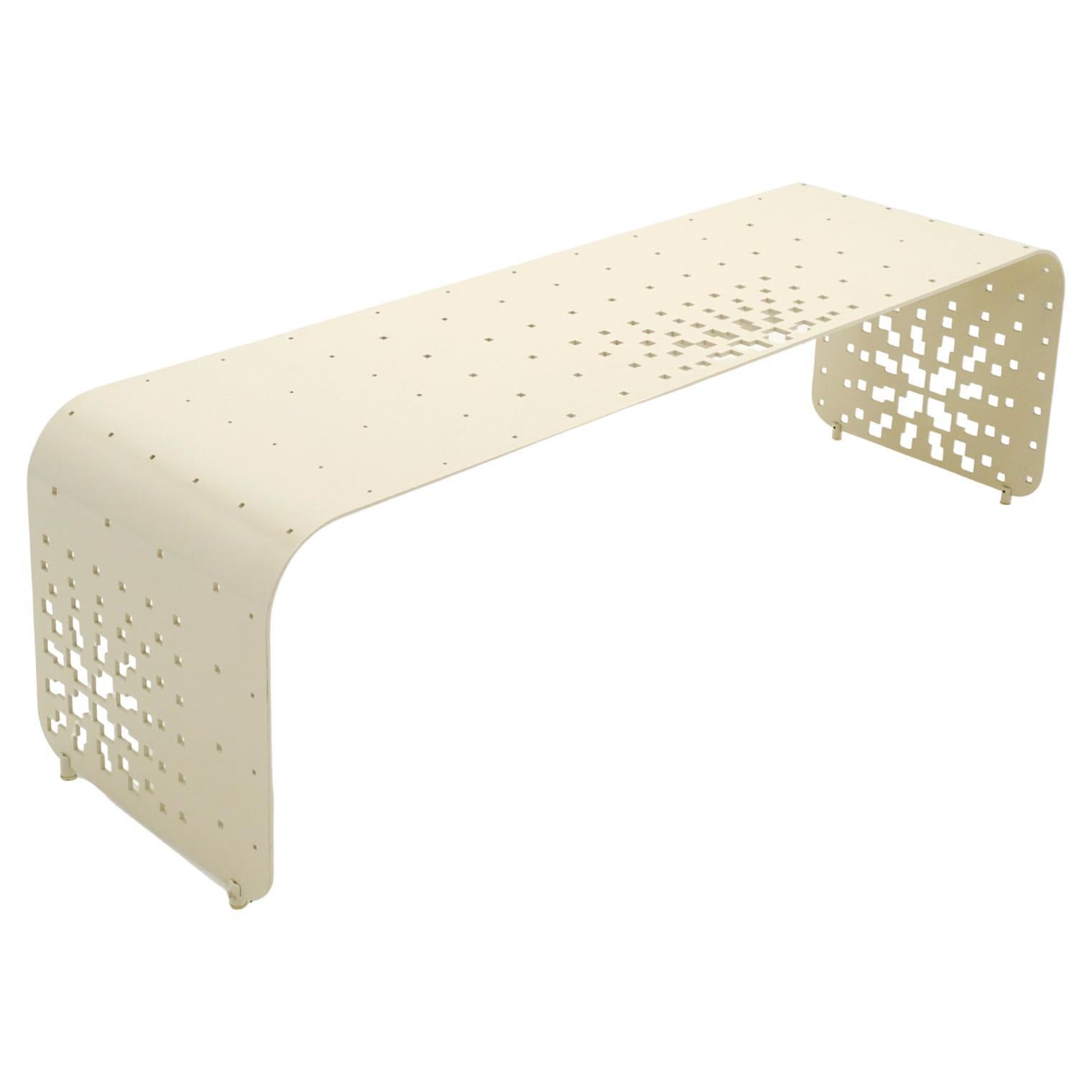 Bench / Coffee Table in Off White / Ivory by Yves Behar for Orange 22