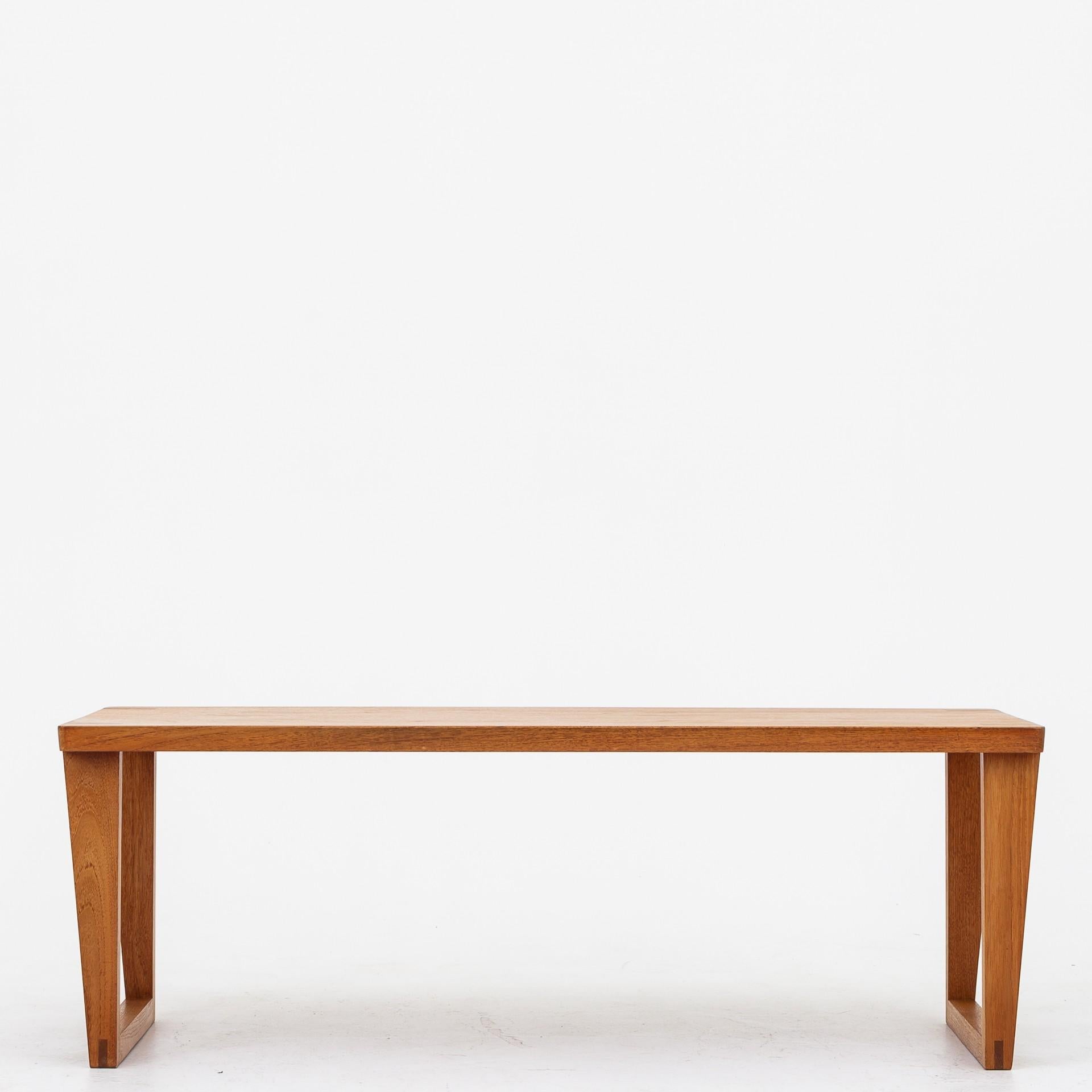 Bench/Coffee Table in Teak by Unknown Danish Maker 2