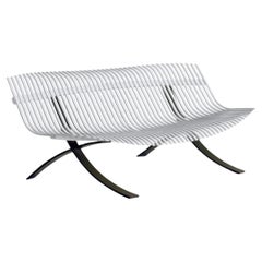 Banco Fermob Charivari diseño Juliette Liberman - Algodón Blanco