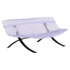 Bench Fermob Charivari design Juliette Liberman - Marshmallow