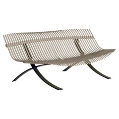 Sitzbank Fermob Charivari design Juliette Liberman - Muskatnuss