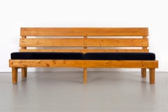 Bench for Marie Blanche Hotel by Charlotte Perriand