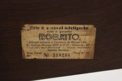 Geraldo de Barros Long Bench with original label