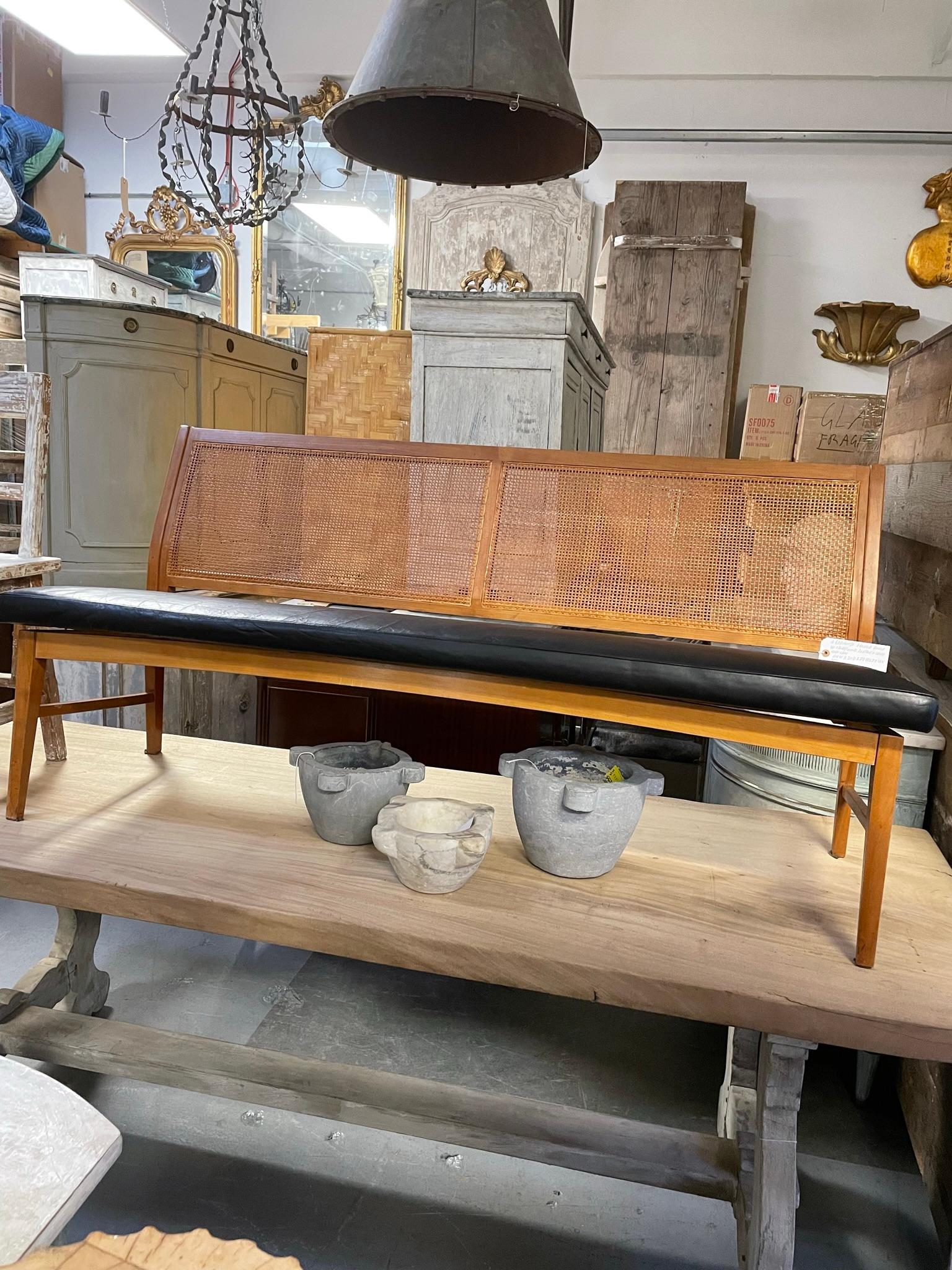 Mid-Century Modern Bench For Sale