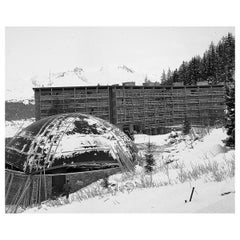 Bench from Ski Resort Les Arcs by Charlotte Perriand