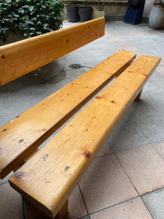 Bench & Headboard by Charlotte Perriand, 1972