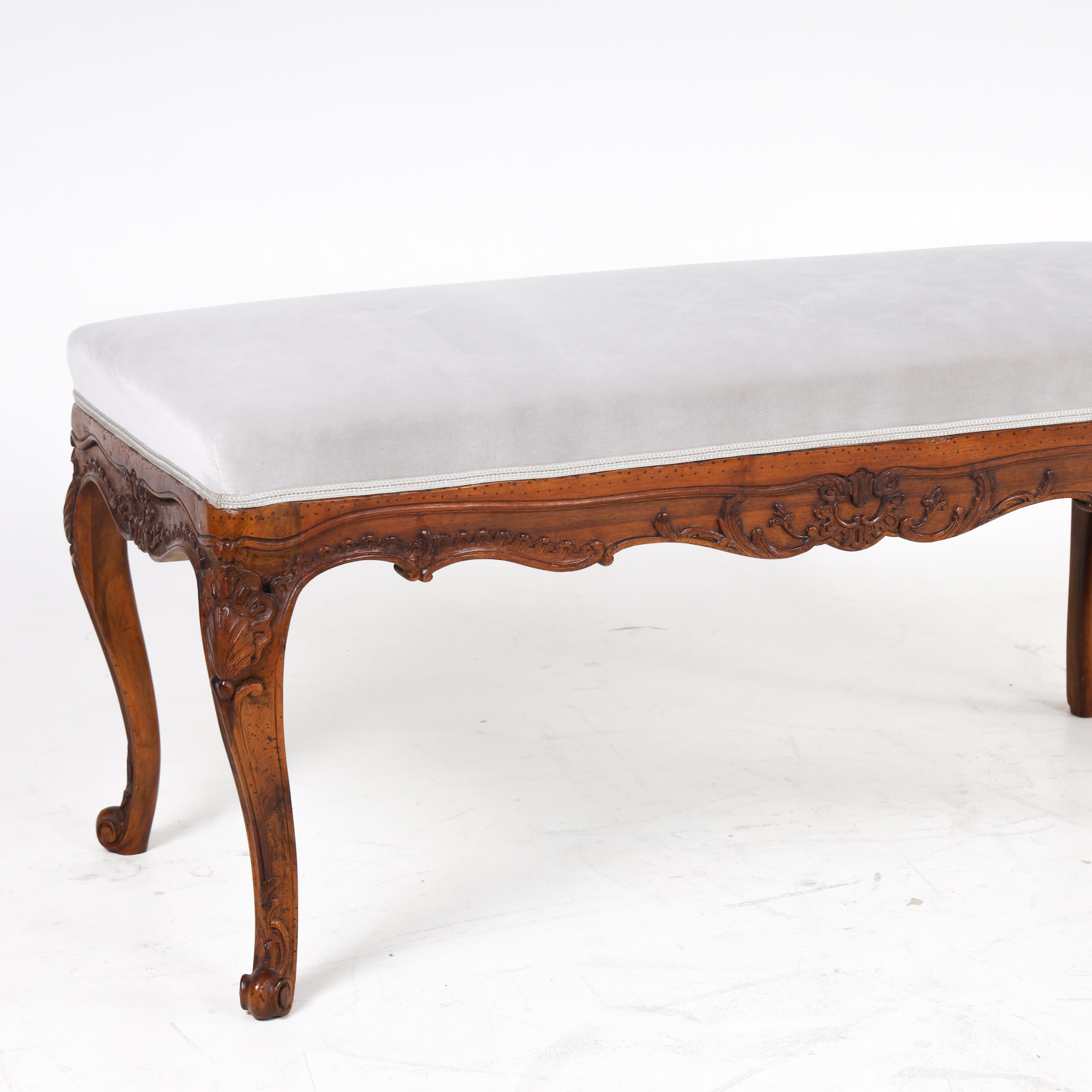 Bench in Baroque Style, 19th Century In Good Condition In Greding, DE