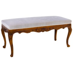 Bench in Baroque Style, 19th Century