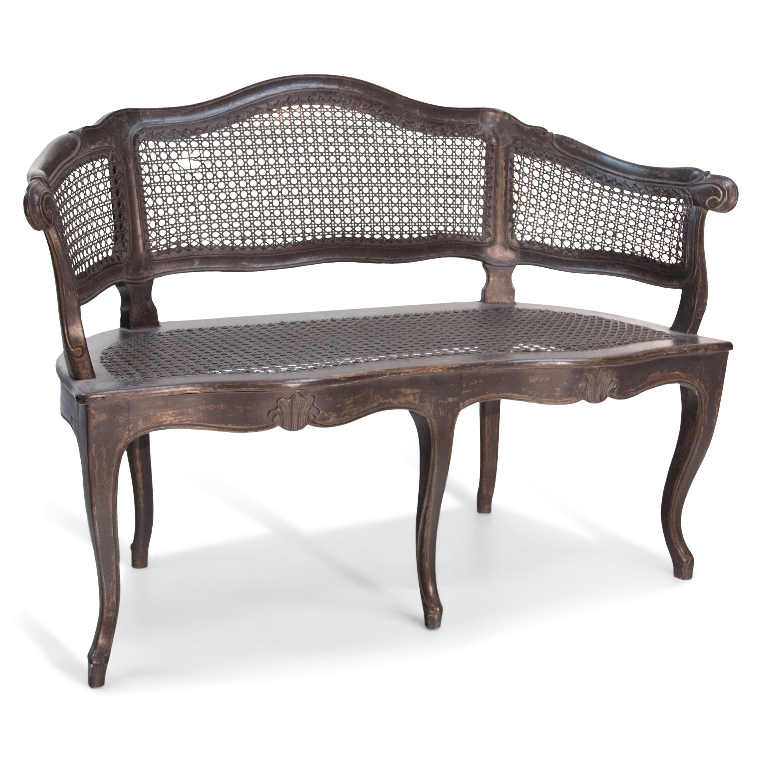 European Bench in Baroque Style, Early 19th Century