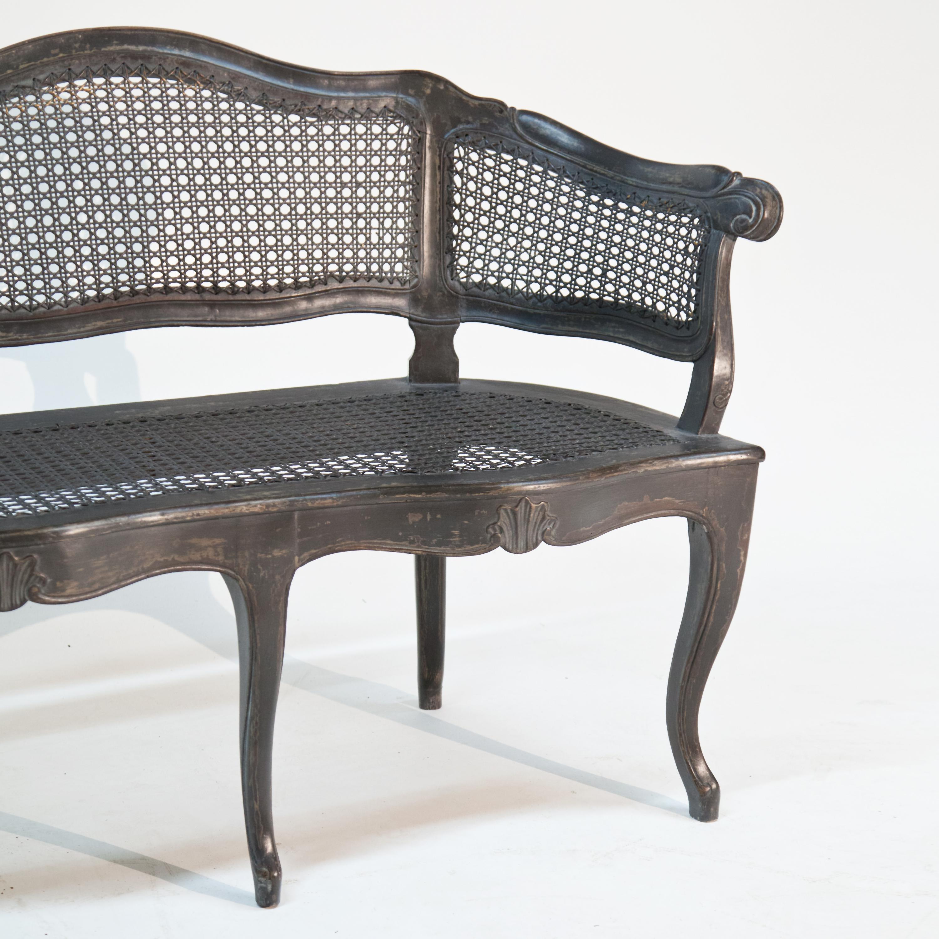 Bench in Baroque Style, Early 19th Century 1
