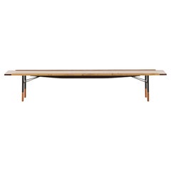 Bench in Brass and Rosewood by Finn Juhl, 1953