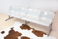 Outdoor Bench Grey Fiberglass and Aluminium by Friso Kramer, Germany, 1967