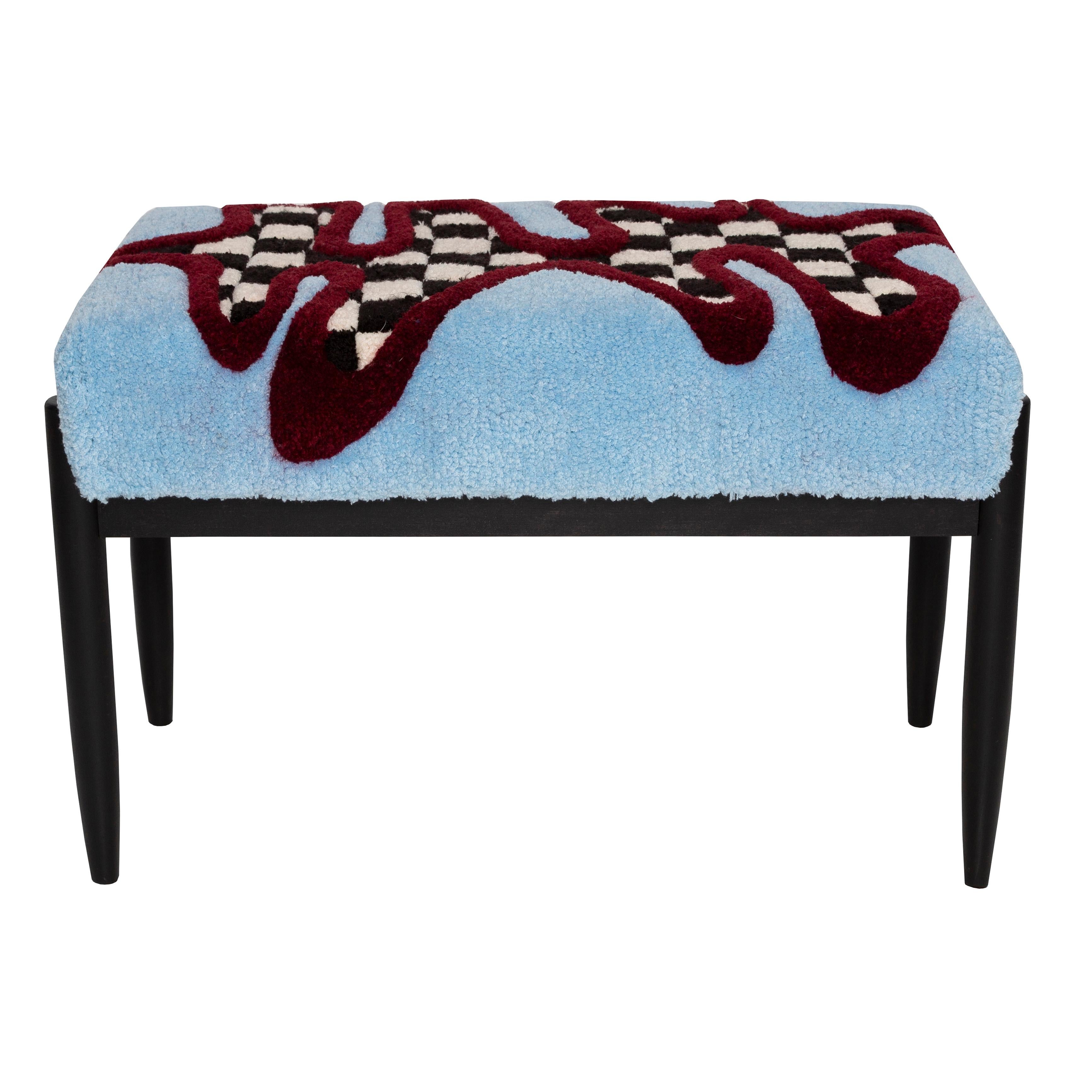 Banc en laine tuftée à la main par Vintola Studio

L 29,93