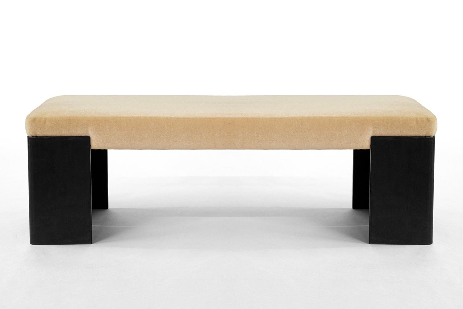 THE WALTON BENCH
J.M. Szymanski
d. 2023

Modern and minimal meets intimate and timeless. Iron is combined with com. Available in COM only. 
 
 
Custom sizes available. Made in the Bronx, New York, USA.
 
Custom sizes available. Made in the Bronx,