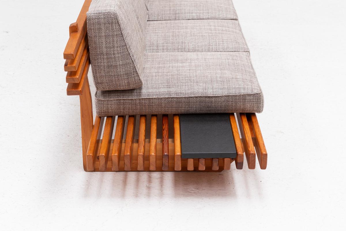Banc dans le style de Charlotte Perriand, Japon, années 1960 5