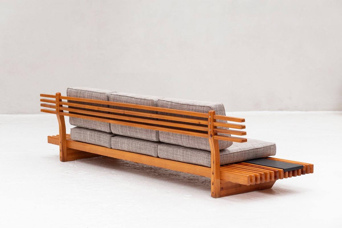 Bench in the Style of Charlotte Perriand, Japan, 1960’s 6
