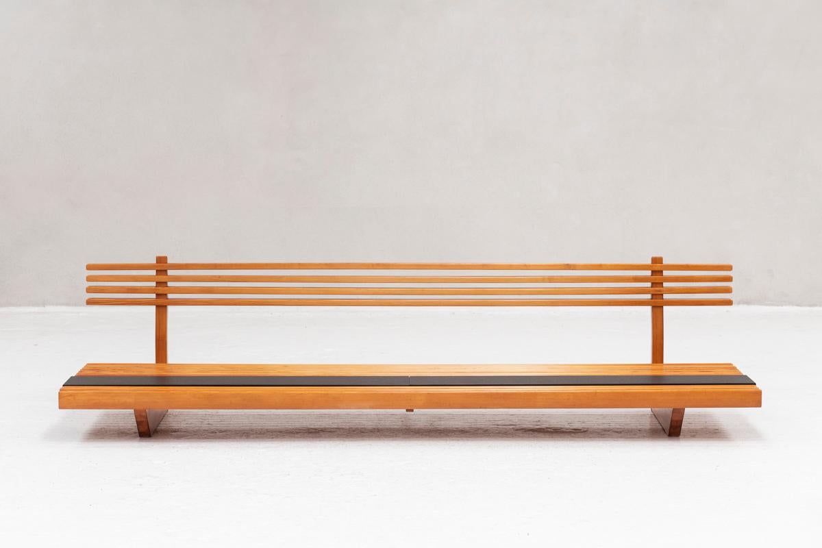 Bench in the Style of Charlotte Perriand, Japan, 1960’s 10