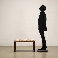 Bench Jacaranda Wood, Italy, 1960s