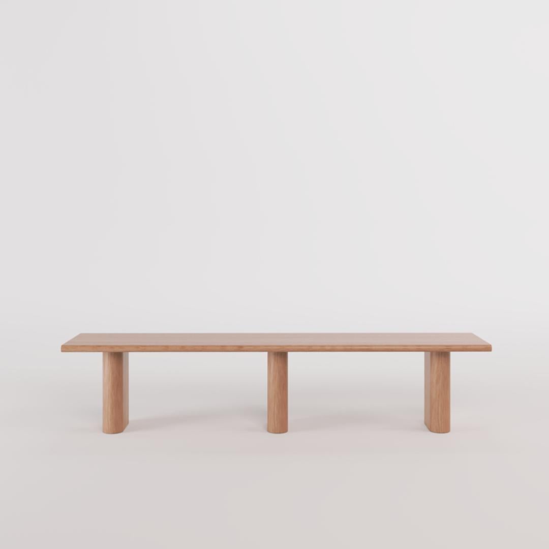 This beautiful bench is made of peruvian wood 