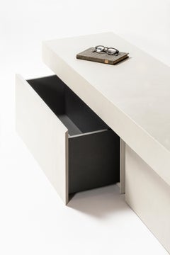 Panchina in pelle Francesco Balzano per Giobagnara Assoluto Bench