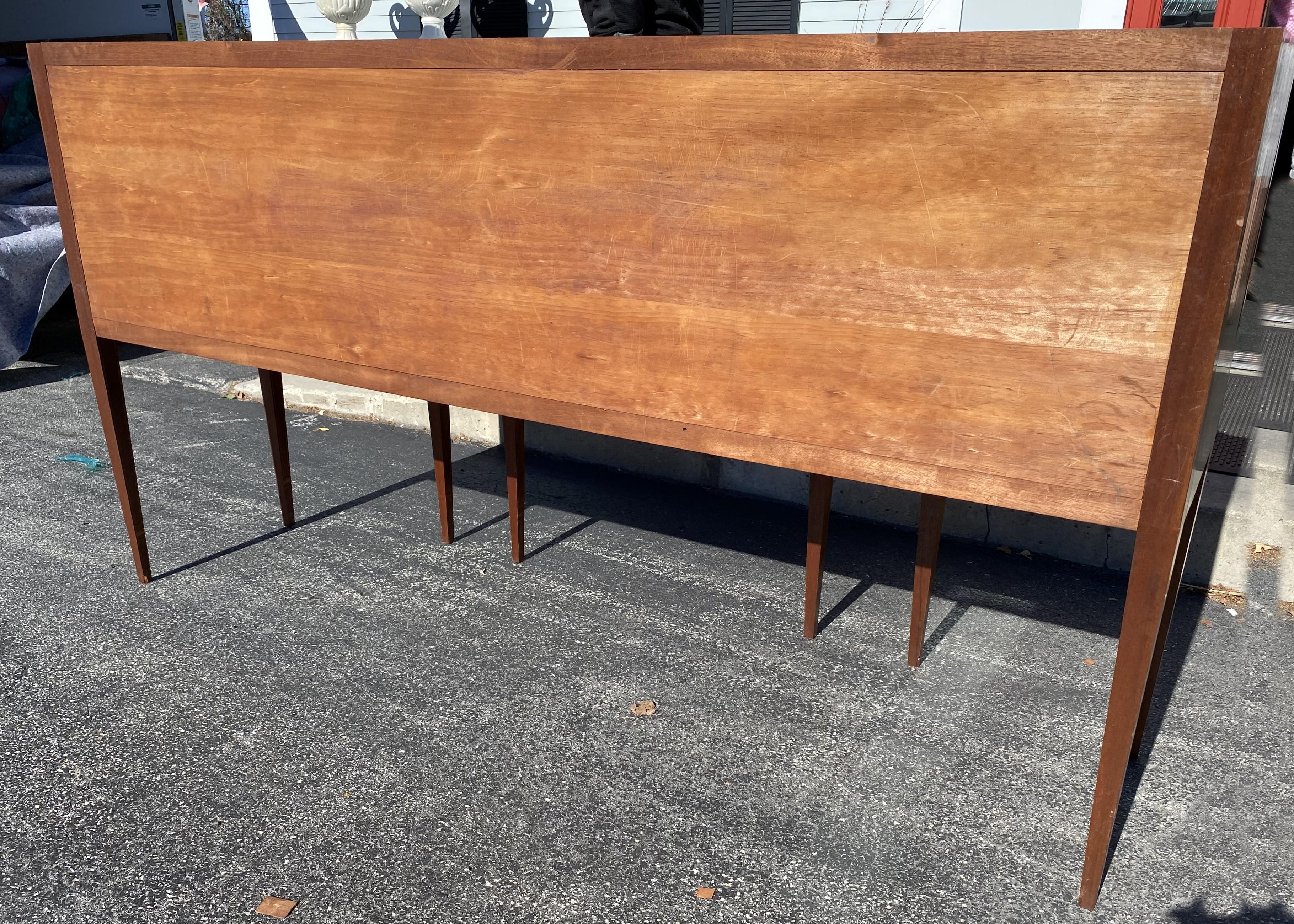 Bench Made Mahogany Federal Style Sideboard with Fabulous Inlay 10