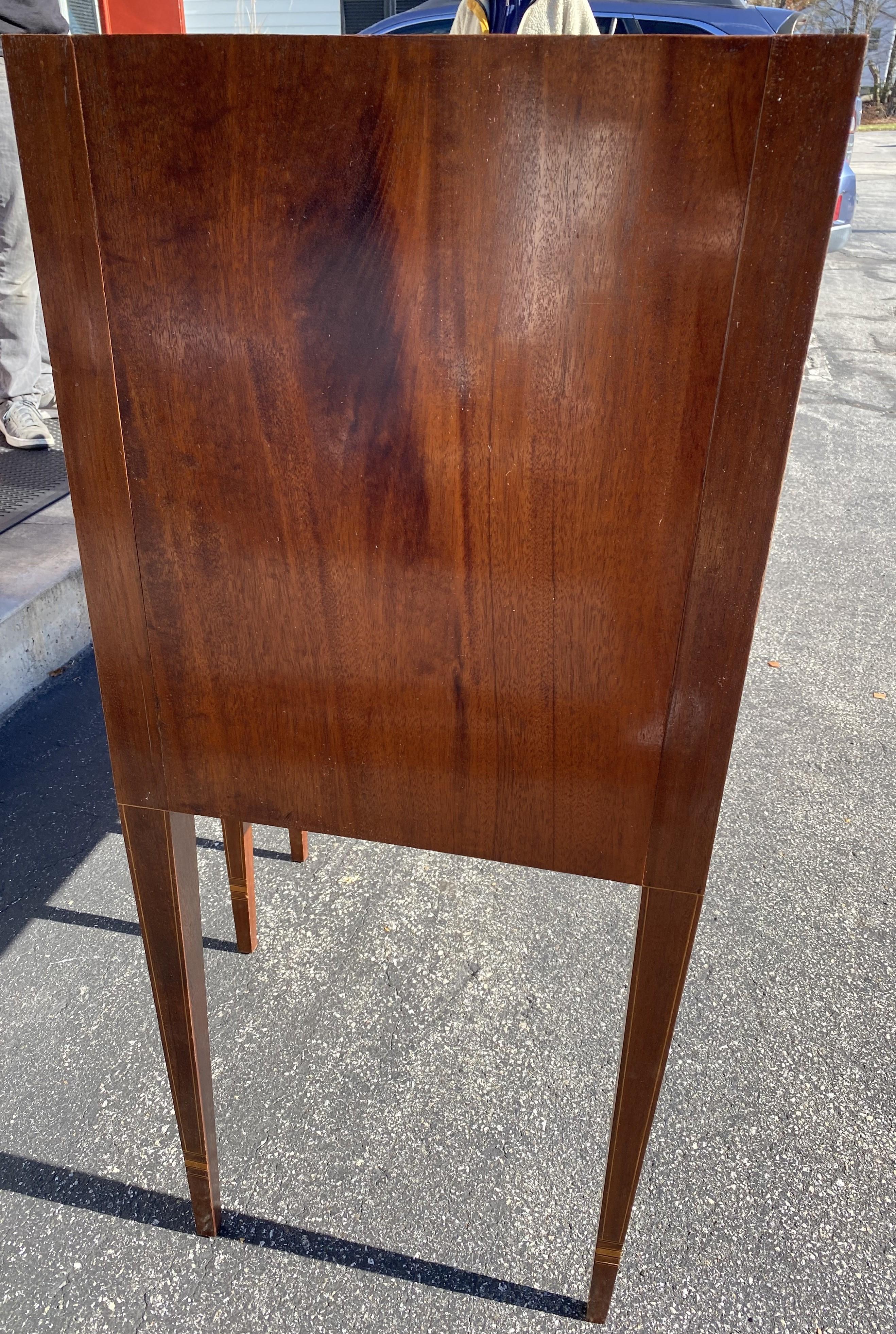 Bench Made Mahogany Federal Style Sideboard with Fabulous Inlay 11