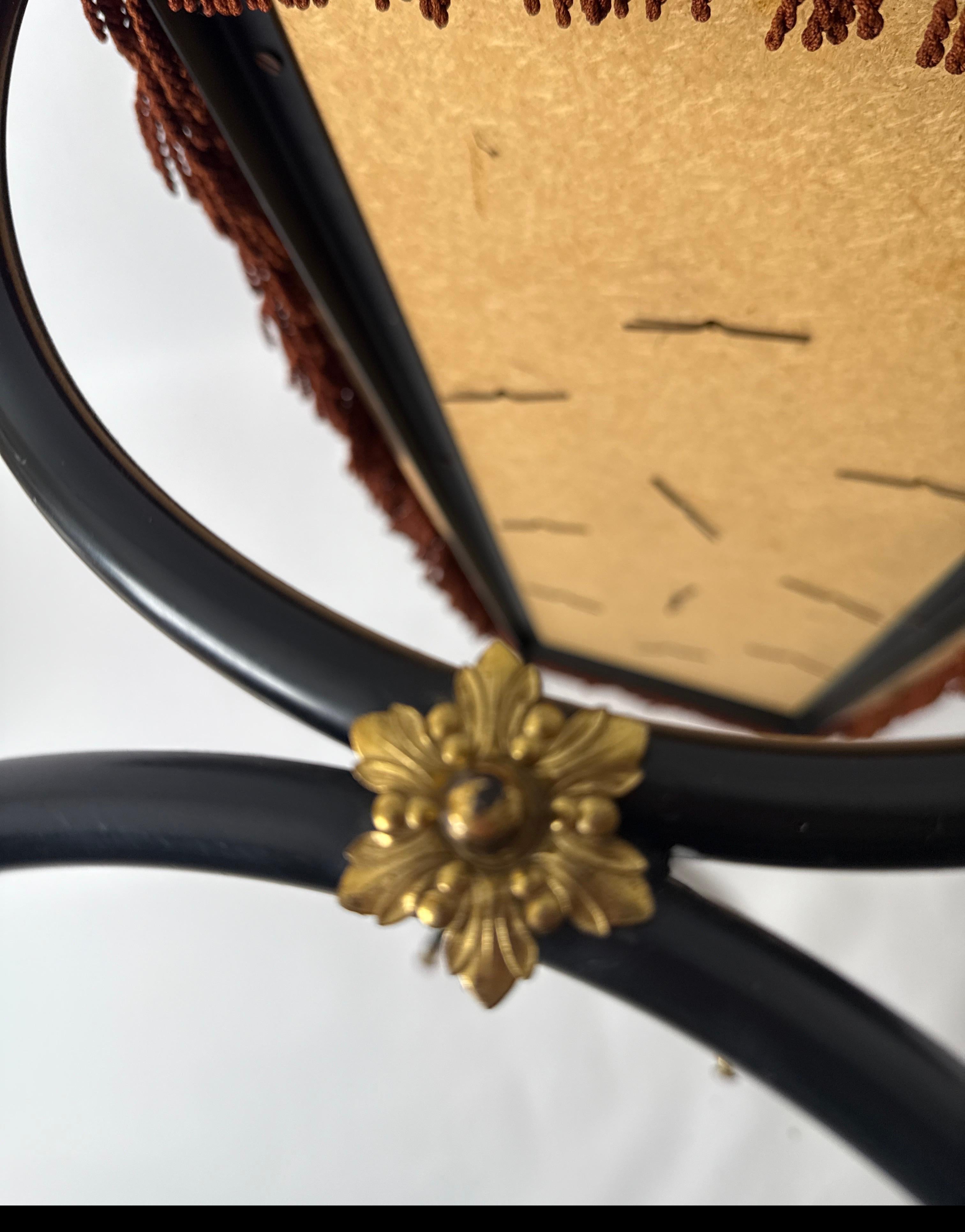 Bench made of Red Velvet  and Brass in the Style of Maison Jansen,  1960s 2
