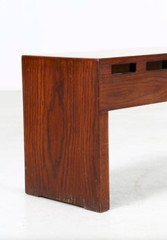 Bench Midcentury in Rosewood by Giuseppe Rivadossi, 1940s