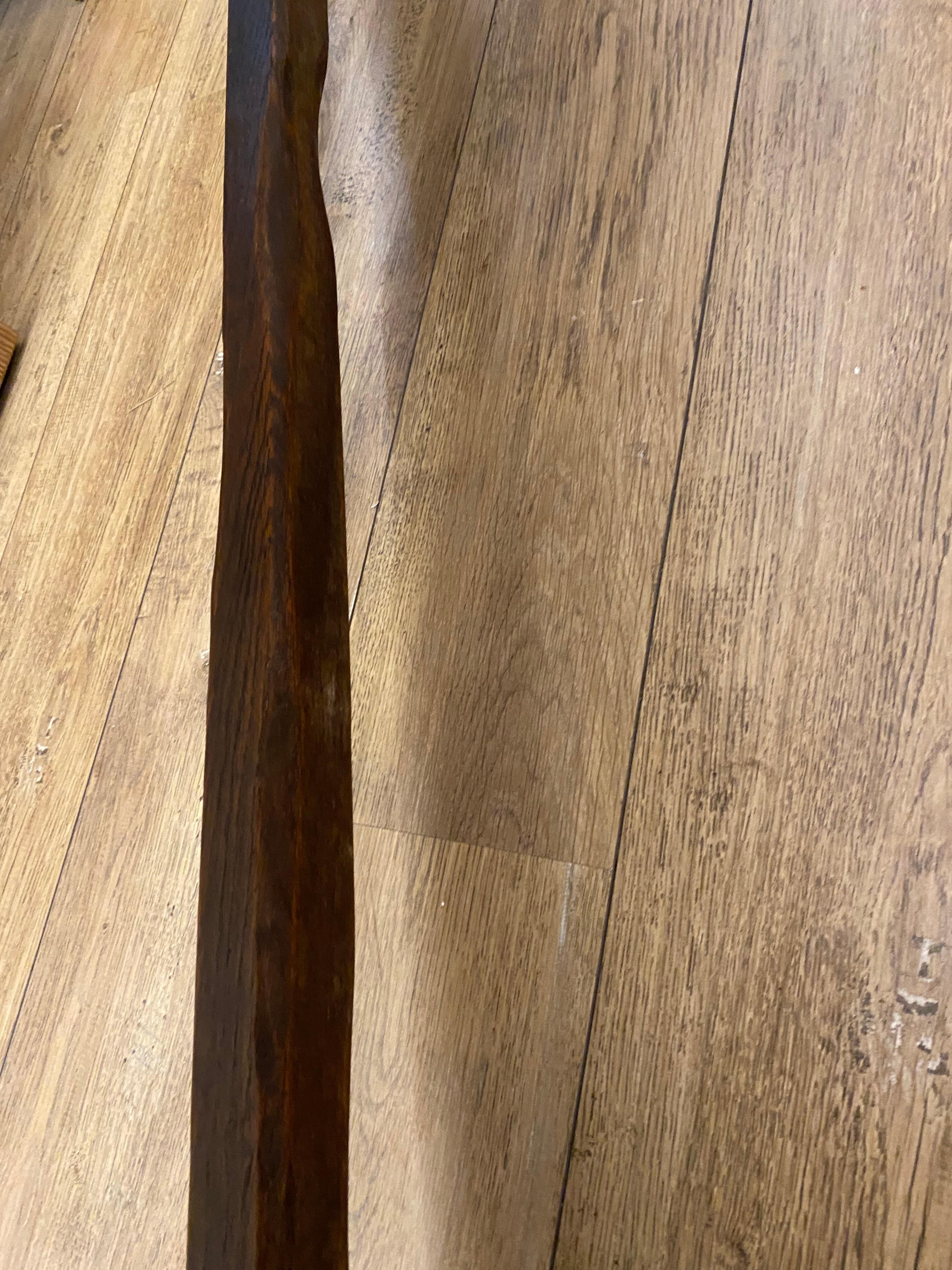 Bench, oak, rustic, XX eme For Sale 2