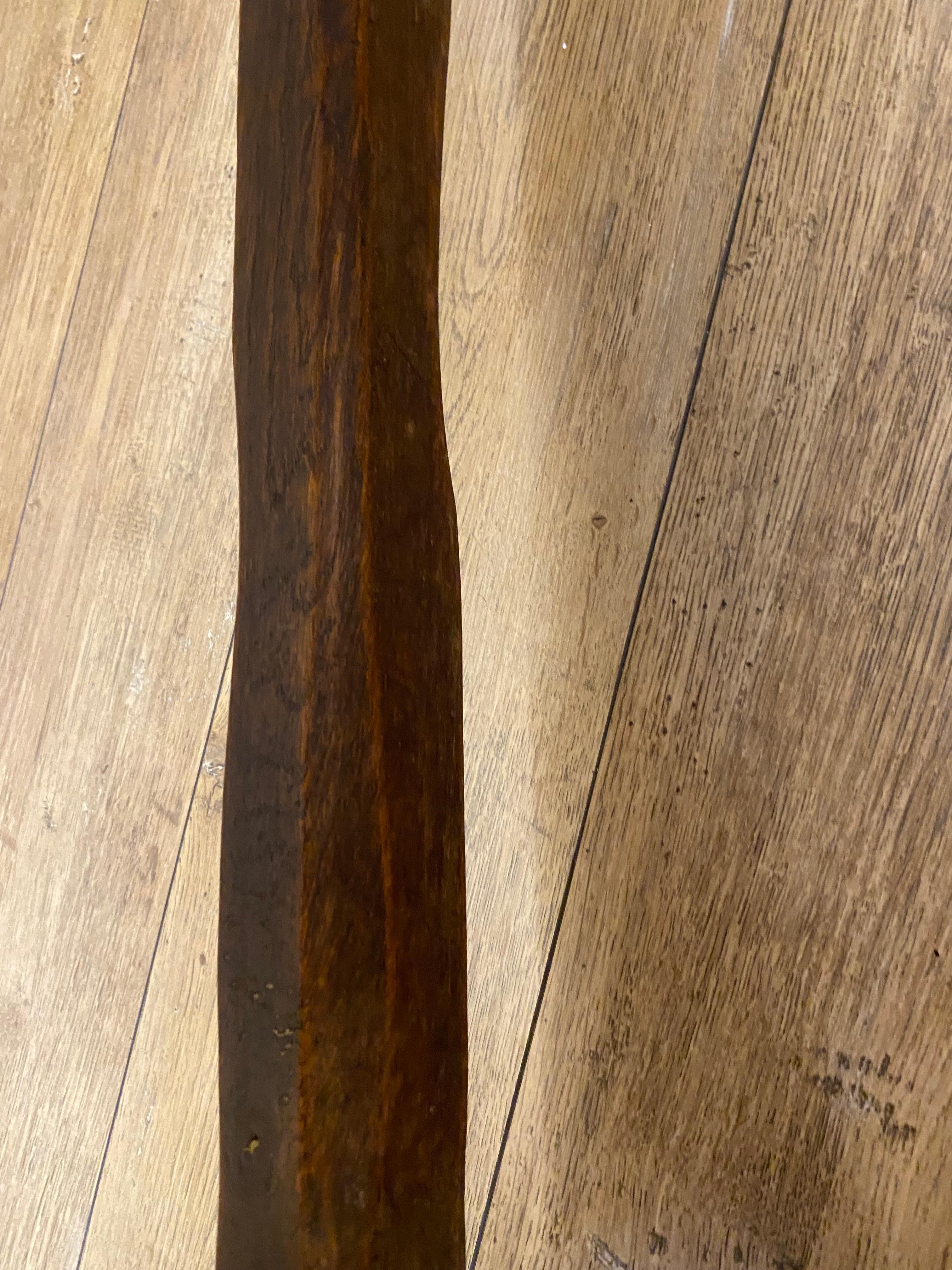 Bench, oak, rustic, XX eme For Sale 5