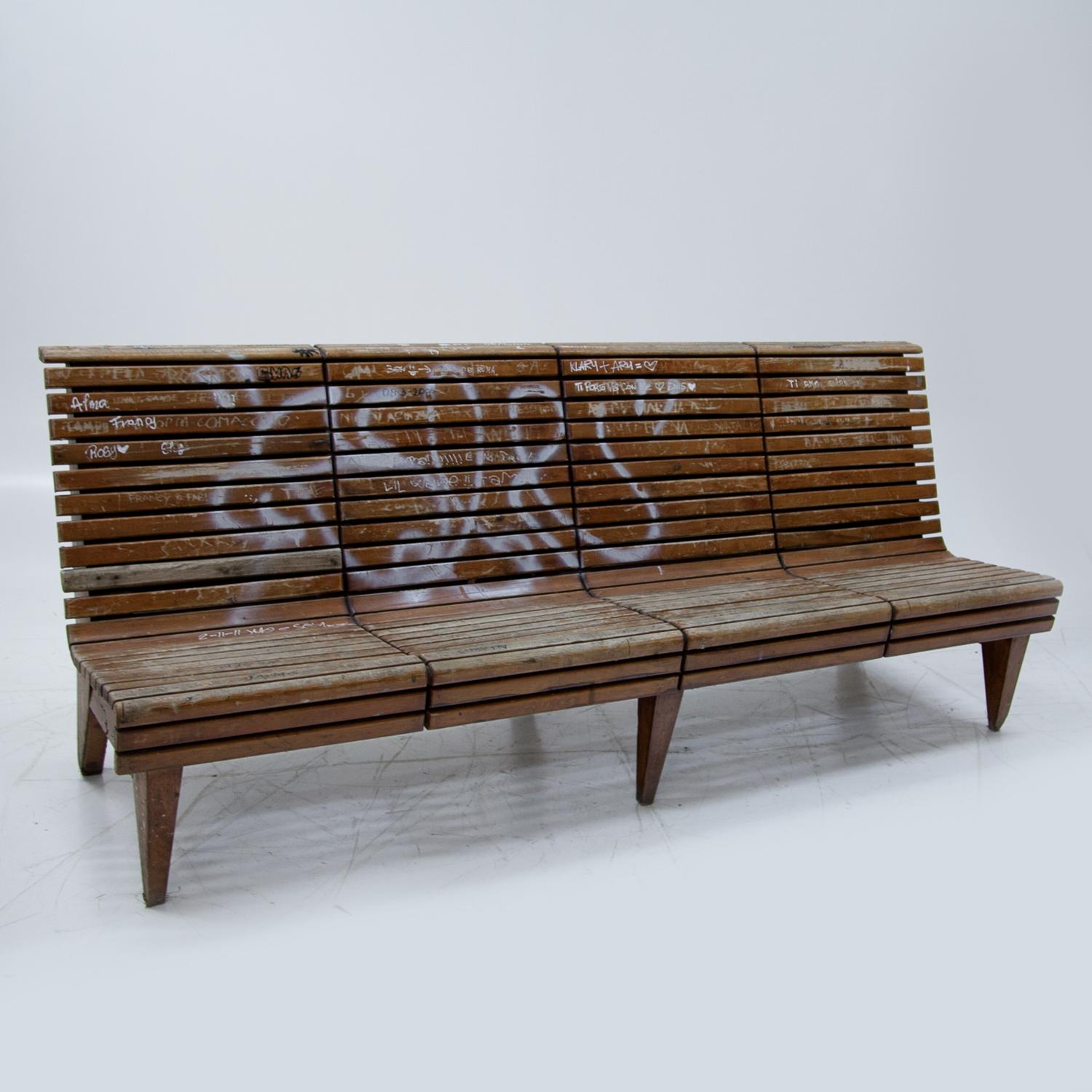 antique train station benches for sale