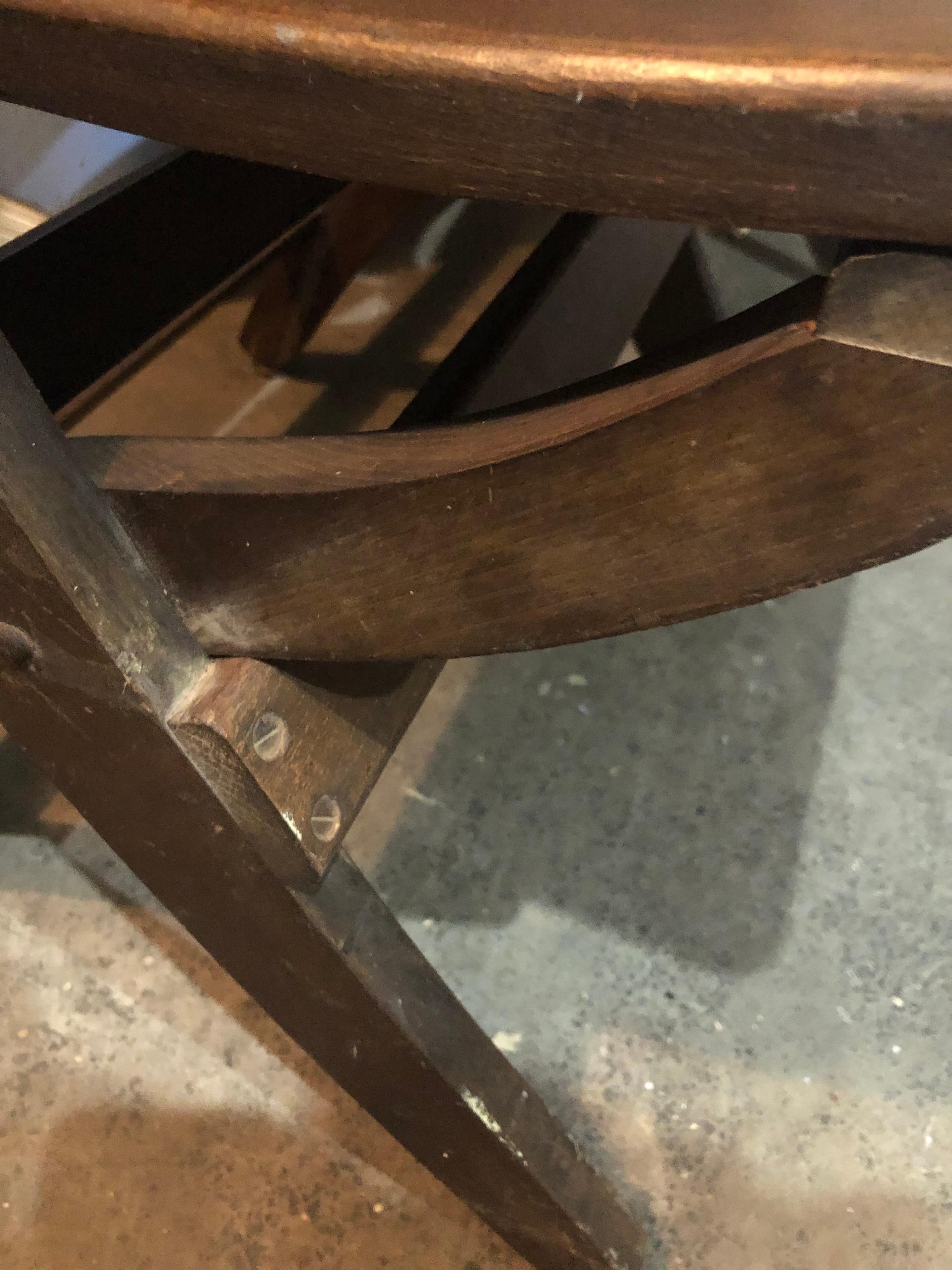 4 seat folding bench