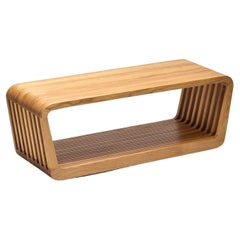 Bench or Coffee Table, Link by Reda Amalou, 2019, Natural Oak