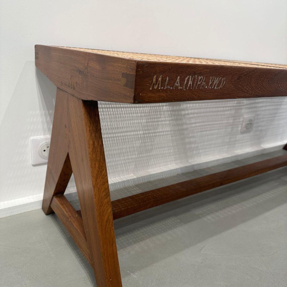 Bench PJ-SI-33-B In Good Condition For Sale In Paris, FR