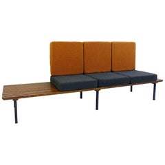 Bench Removable, Italy 1970s with Cushions