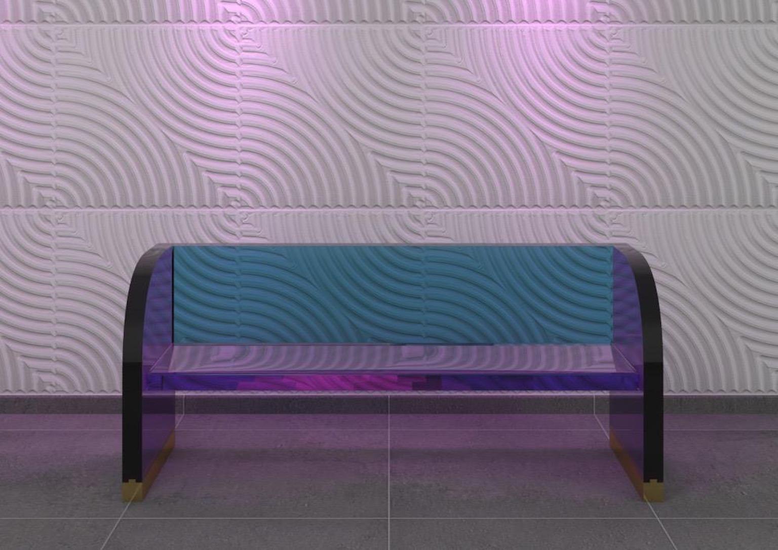 Bench Rendez-Vous Model by Studio Superego, Italy For Sale 4