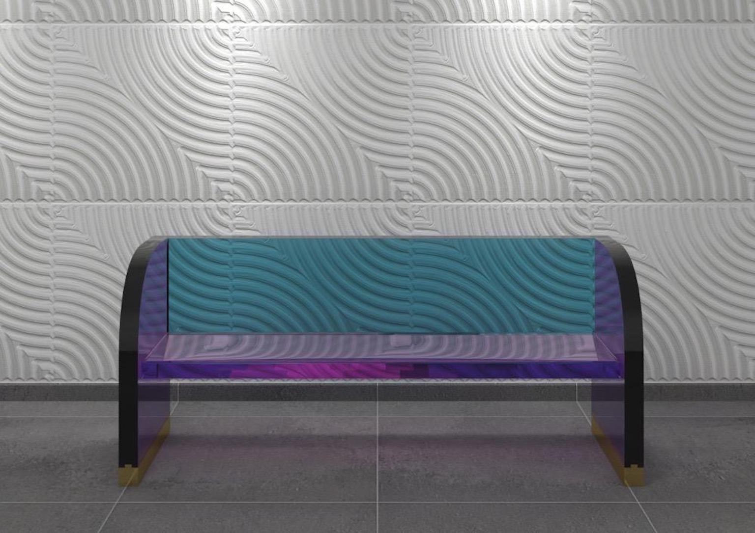 Bench Rendez-Vous Model by Studio Superego, Italy For Sale 6