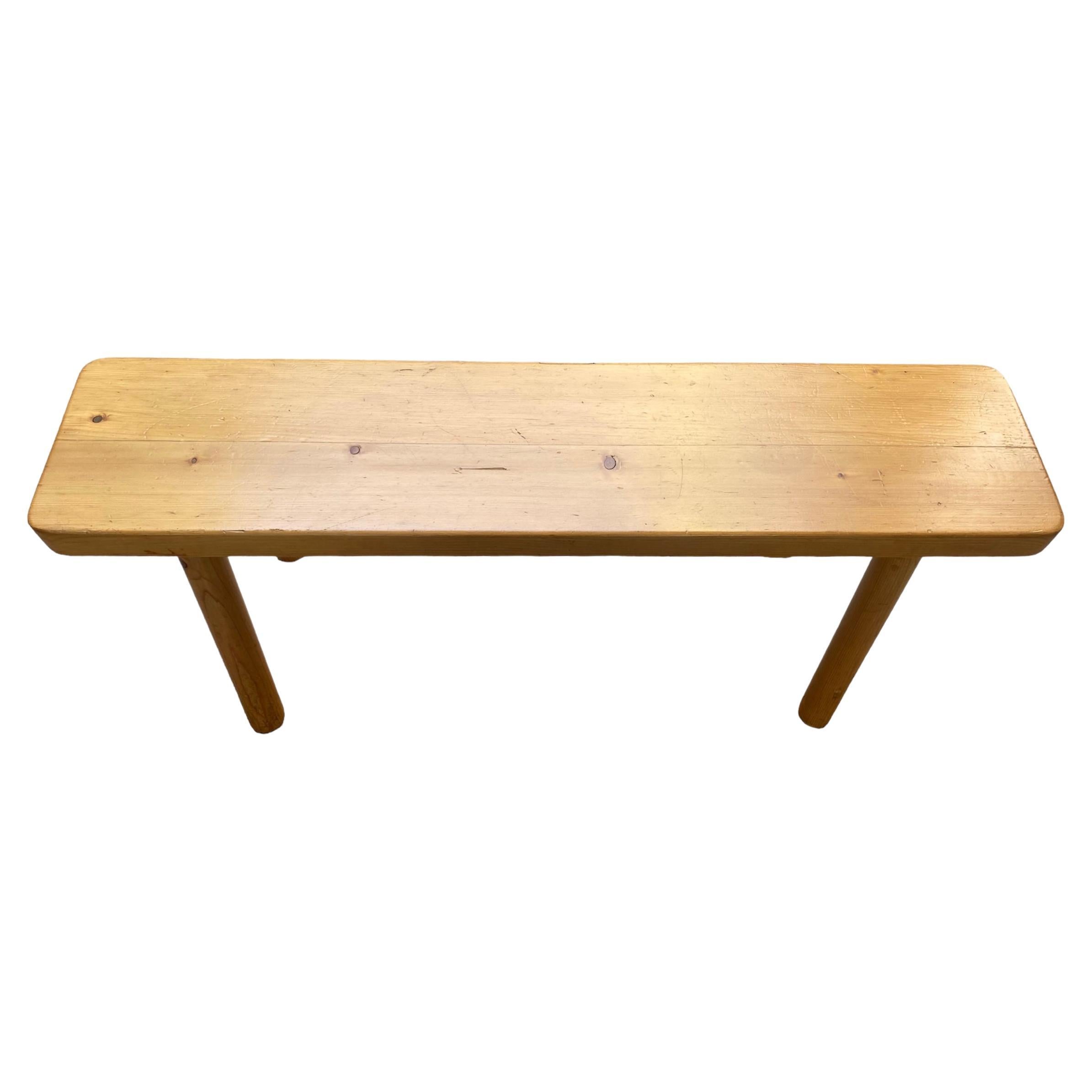 Bench René Martin for Charlotte Perriand - Circa 1965 For Sale