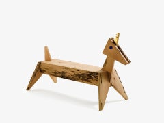 Bench Riva 1920 Unicorno Design Alessandro Mendini - Made of Briccola