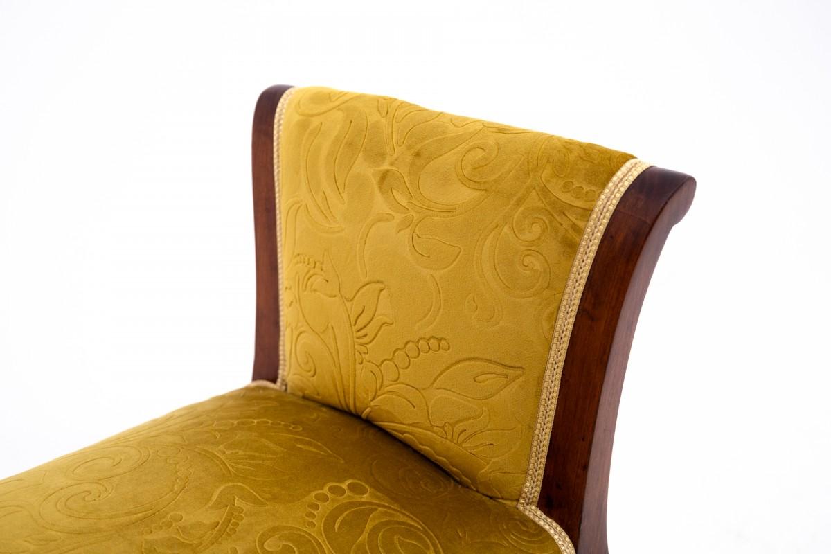 Bench-seat, France, ca. 1940. In Good Condition For Sale In Chorzów, PL
