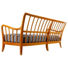 Bench Seette Seat by Thonet, Attributed to Josef Frank, Wood, 1940